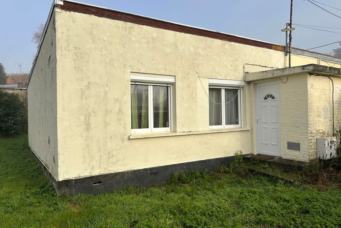 Maison de plain pied à Abbeville 