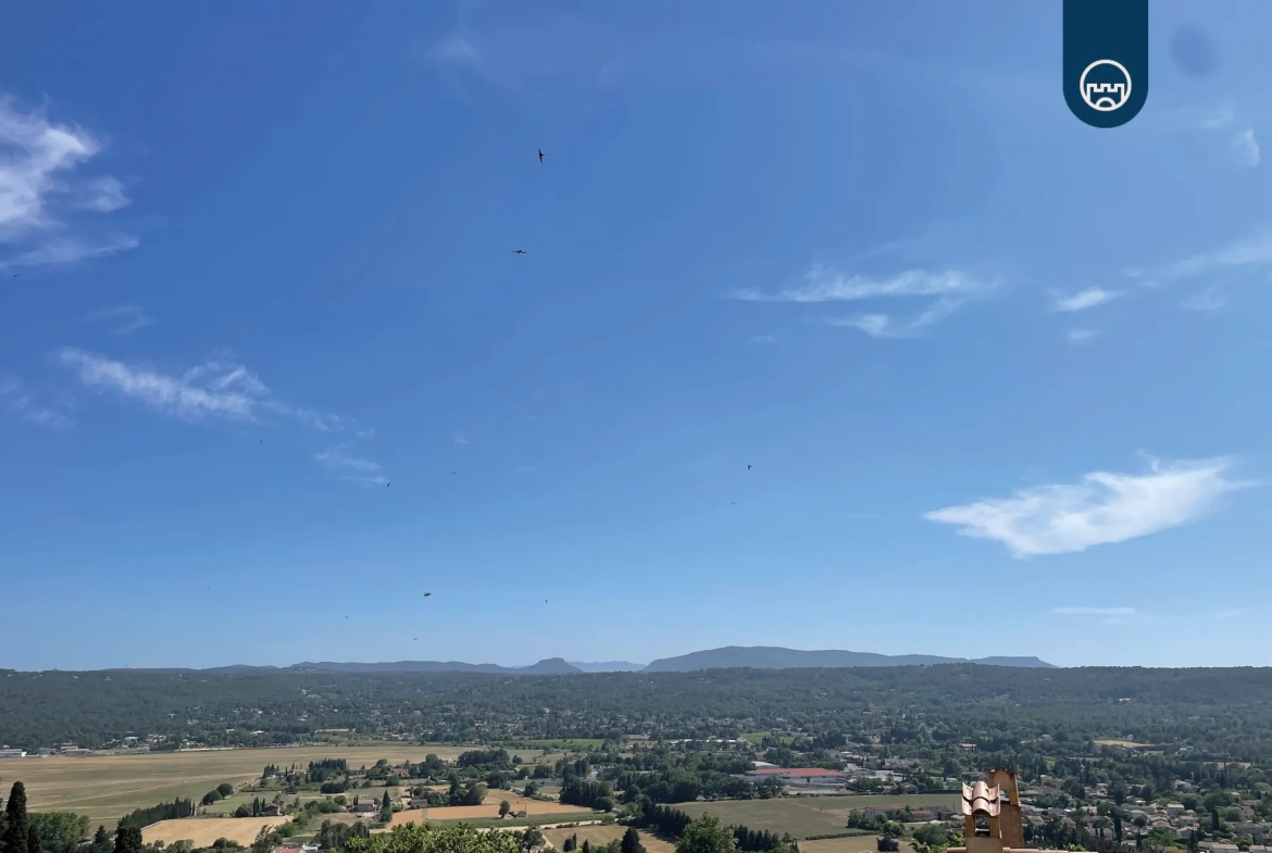 Appartement 3 pièces à Fayence avec Vue sur la Plaine 