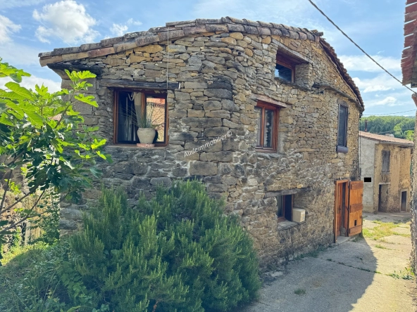 Maison de village en pierres avec jardin et terres à Limoux