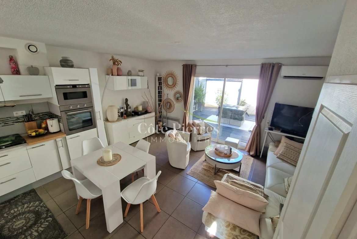 Belle Maison à Nîmes avec Chambre Climatisée et Garage 