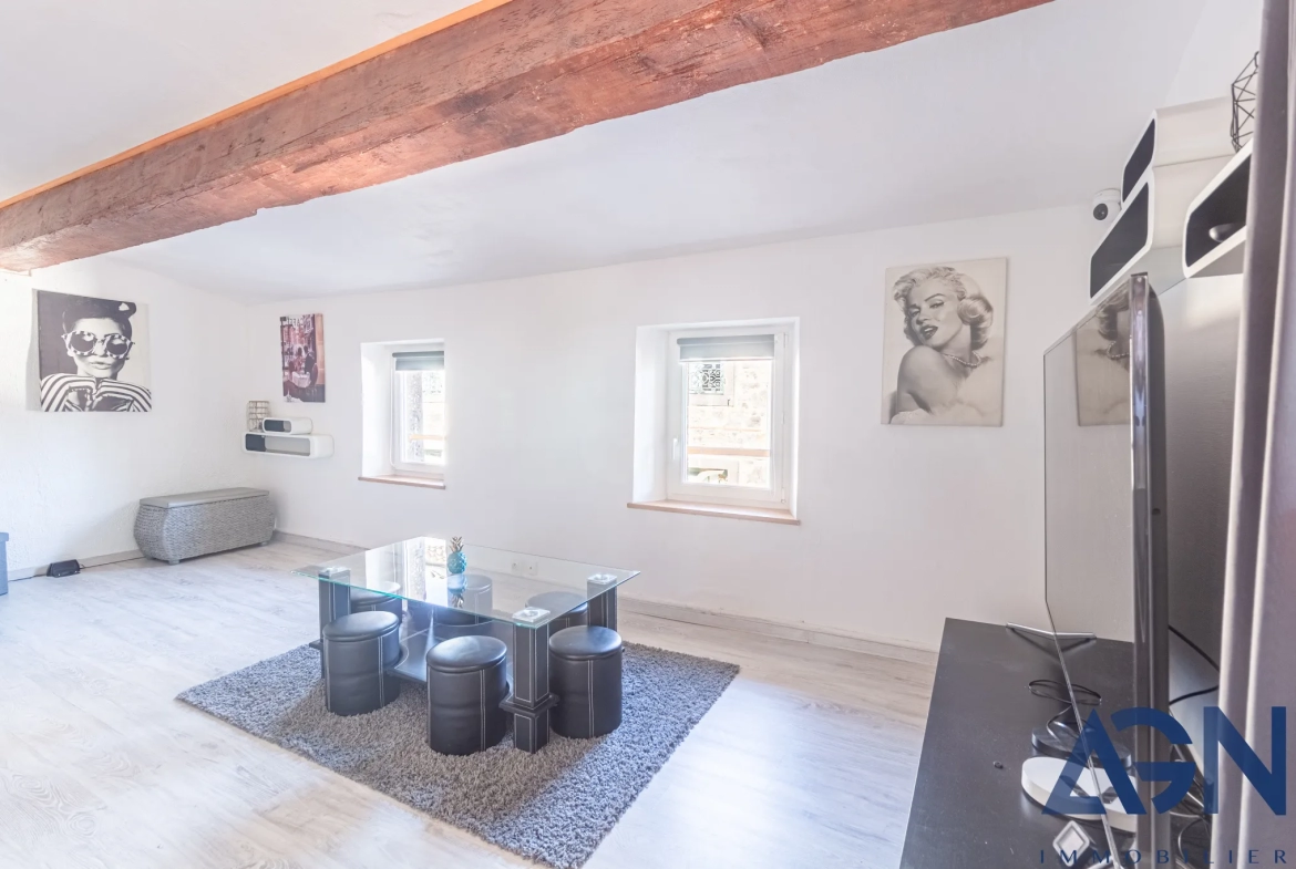 Appartement lumineux de 34,9m2 à Agde avec vue sur l'Hérault 