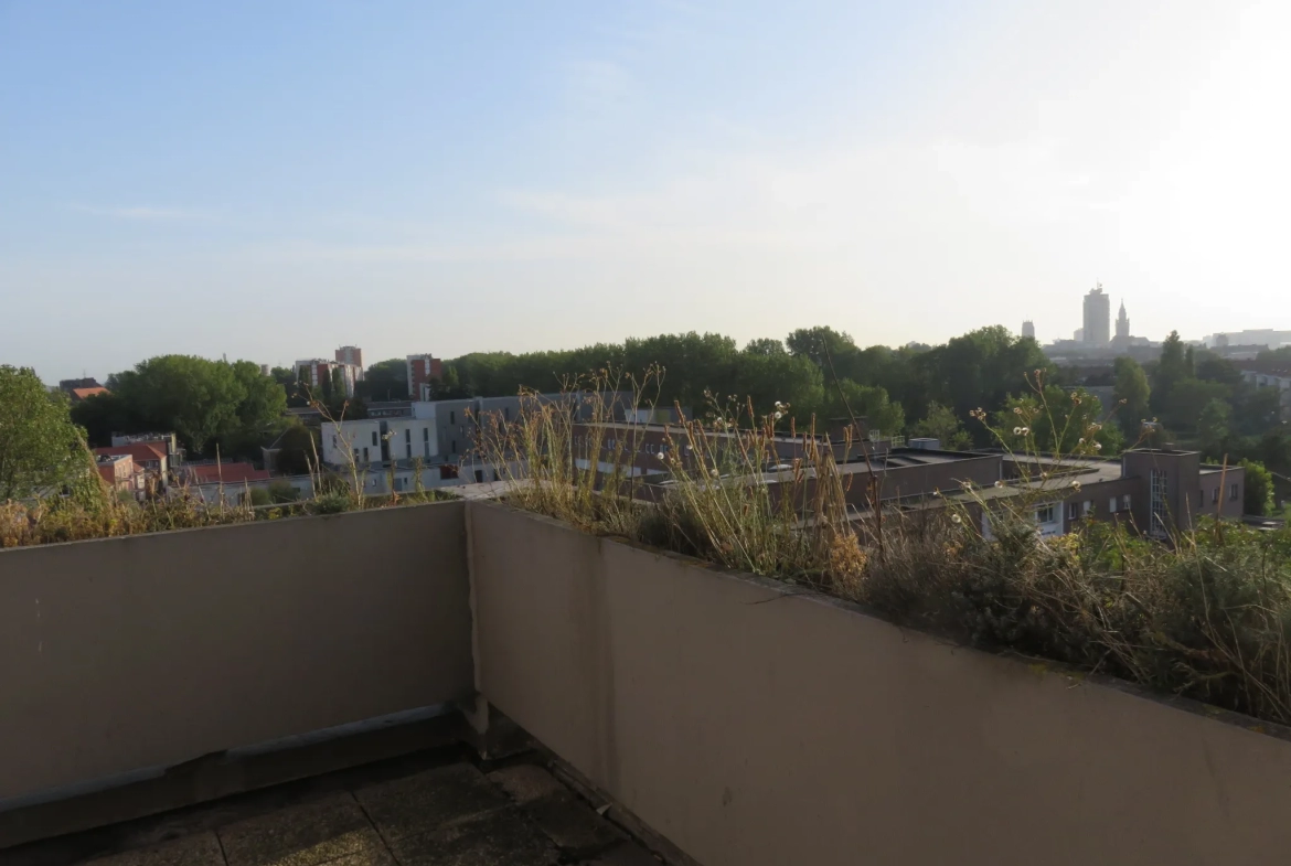 Appartement F3 à Dunkerque avec Terrasse et Parking 