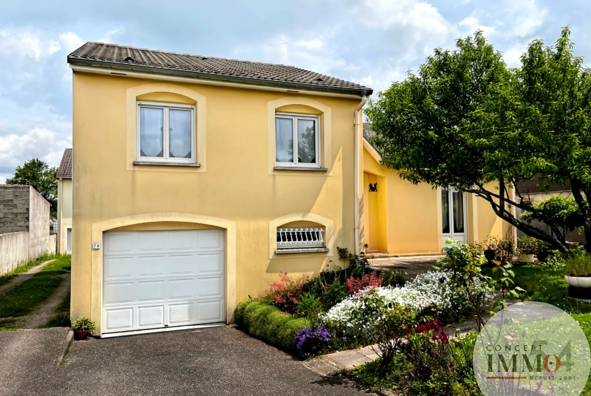 Maison indépendante de type F5 avec jardin à Liverdun 