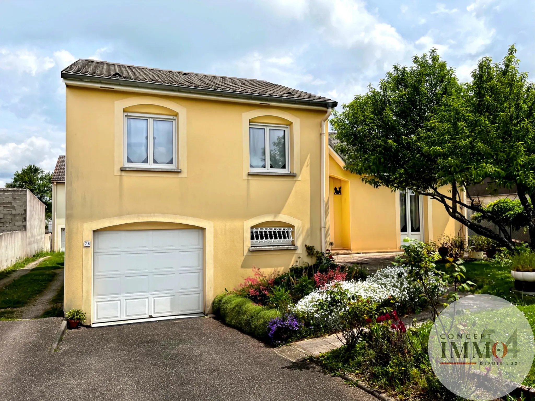 Maison indépendante de type F5 avec jardin à Liverdun 