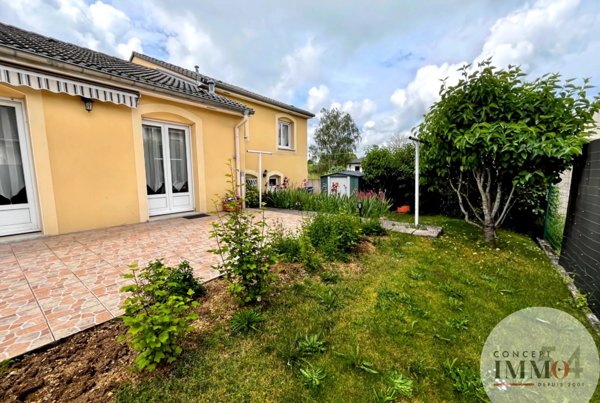 Maison indépendante de type F5 avec jardin à Liverdun 