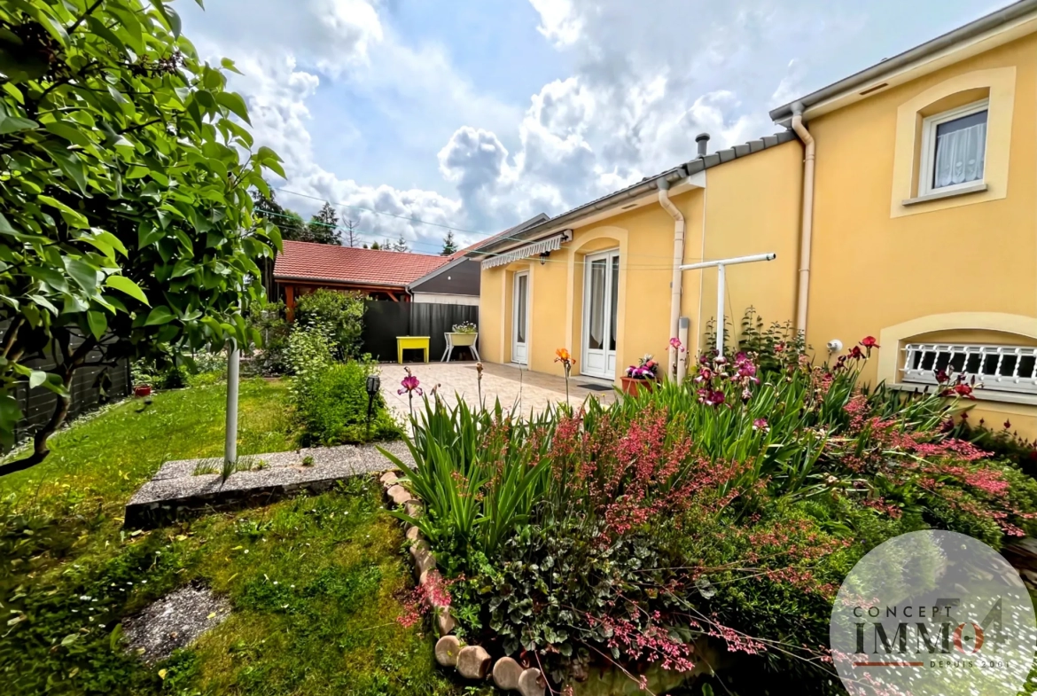 Maison indépendante de type F5 avec jardin à Liverdun 