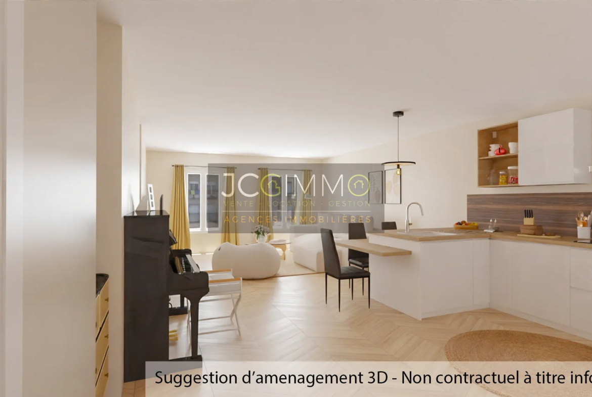 Appartement T3 de 83m² au Centre-Ville de Sollies Pont 