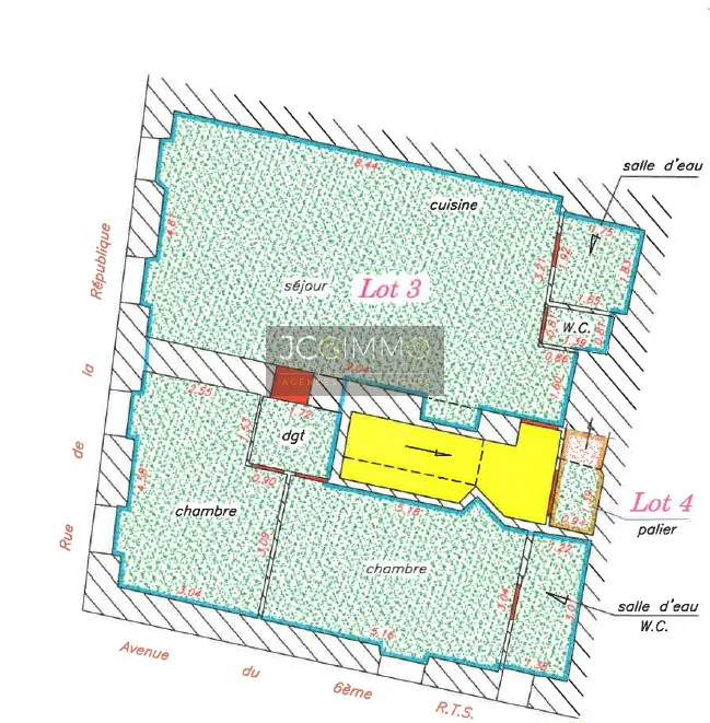 Appartement T3 de 83m² au Centre-Ville de Sollies Pont 