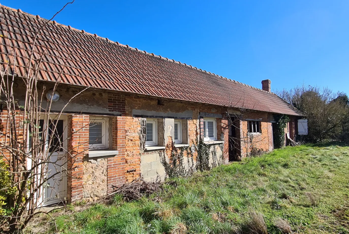 Maison à rénover (120 m2 potentiel habitable) - Chartres et 25 km, OUEST 