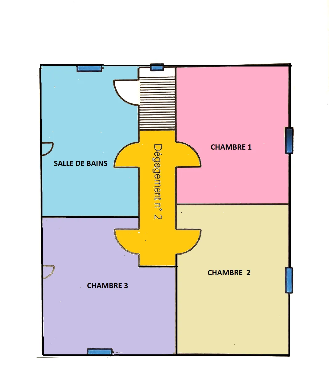 Maison 4 pièces à Montapas avec jardin et annexes 