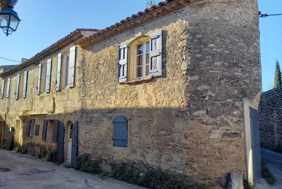 Vente Charmante Maison de pierres au calme entre Nîmes et Montpellier 