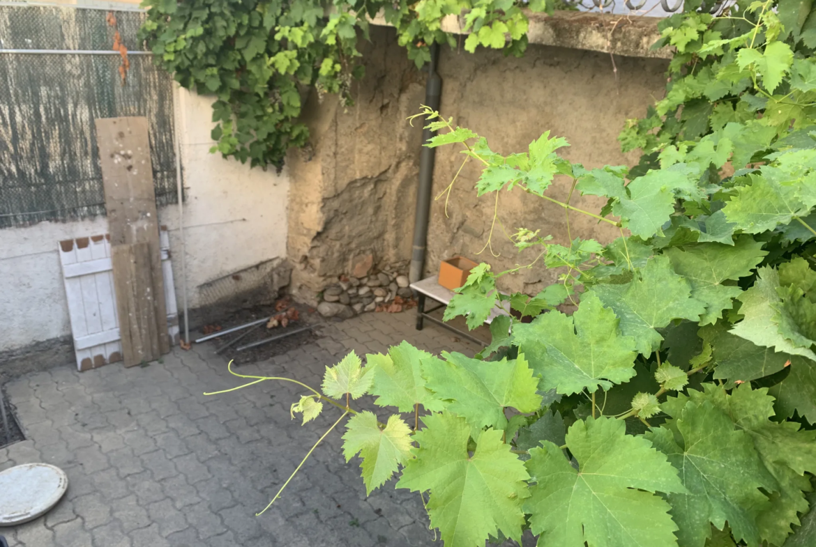 Maison familiale avec cour, terrasses et garage à Saint Marcel sur Aude 