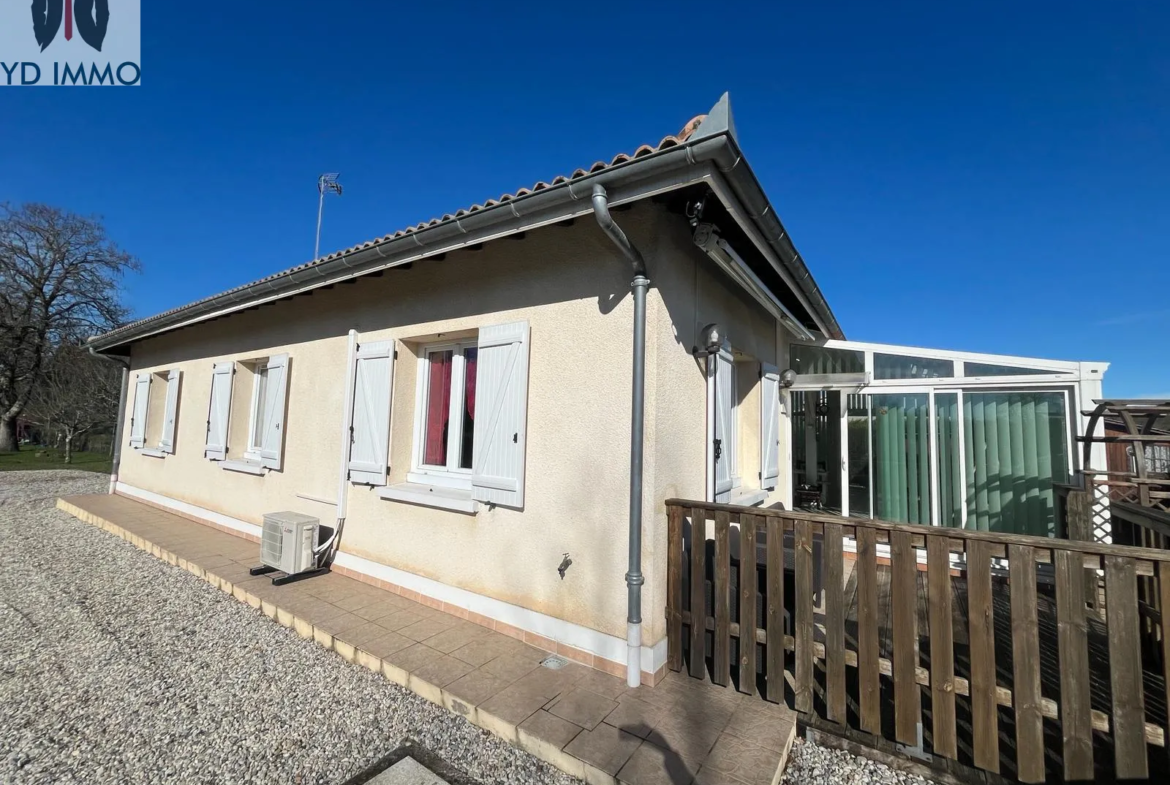 Maison spacieuse et lumineuse avec beau terrain à Balizac 