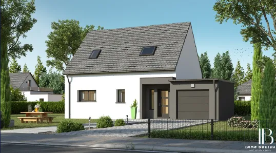 Maison 5 pièces neuve au Drennec (29860) 