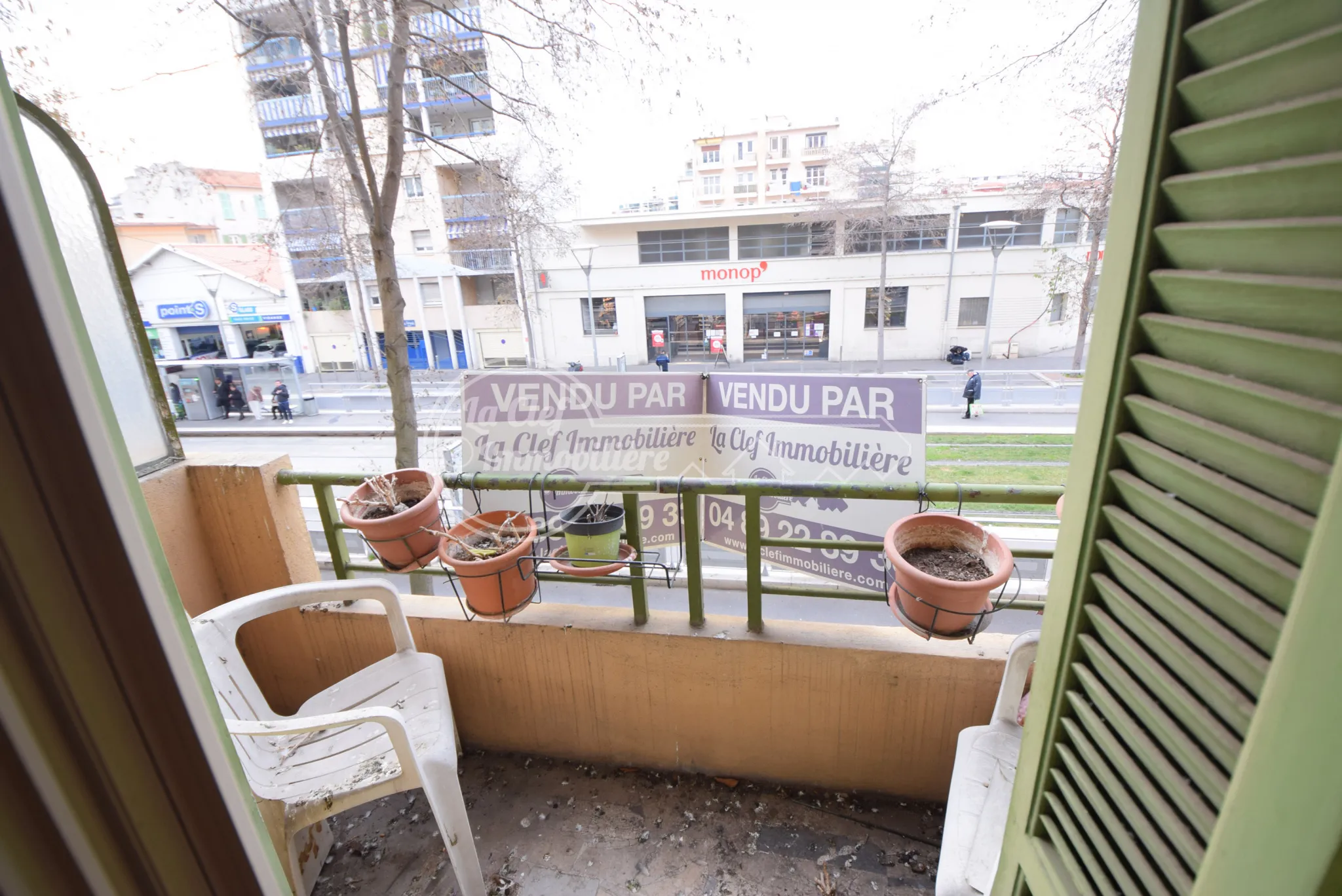 Appartement 3 pièces avec terrasse à Nice Place Saint-Roch 