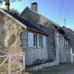 Maison en pierre avec vue à Sainte Colombe