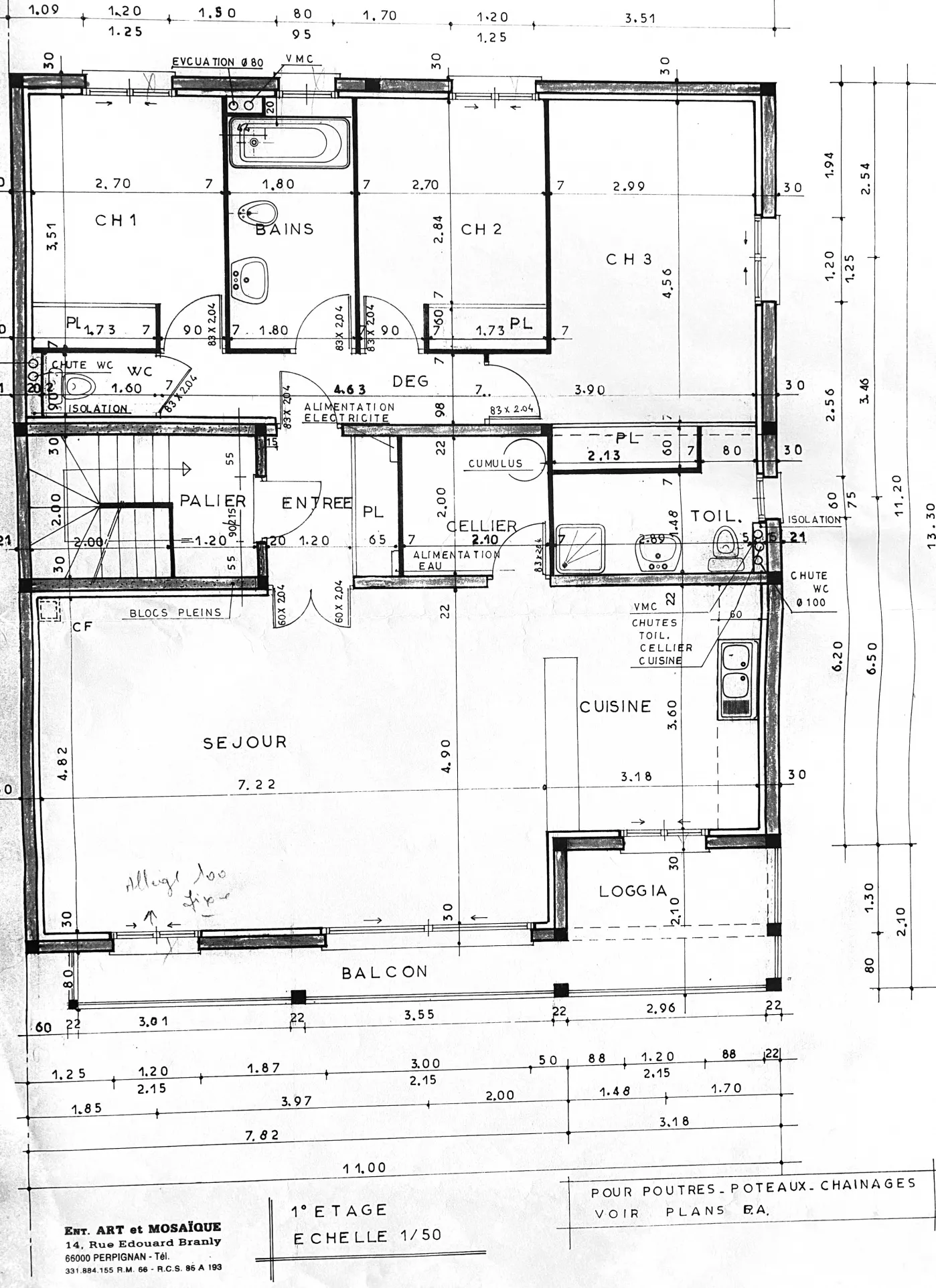 Vente Appartement T4 avec Terrasse, Garage et Parking à Perpignan 