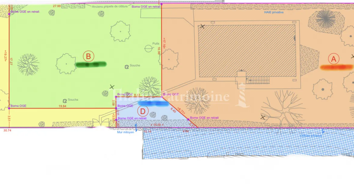 Terrain Constructible de 522m2 à Cugnaux 