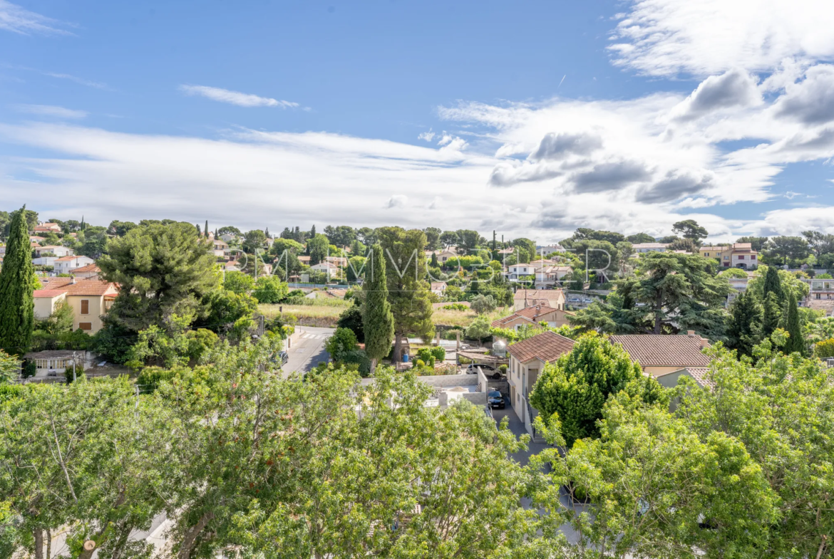 Appartement de type 3 avec vue dégagée et rénové 