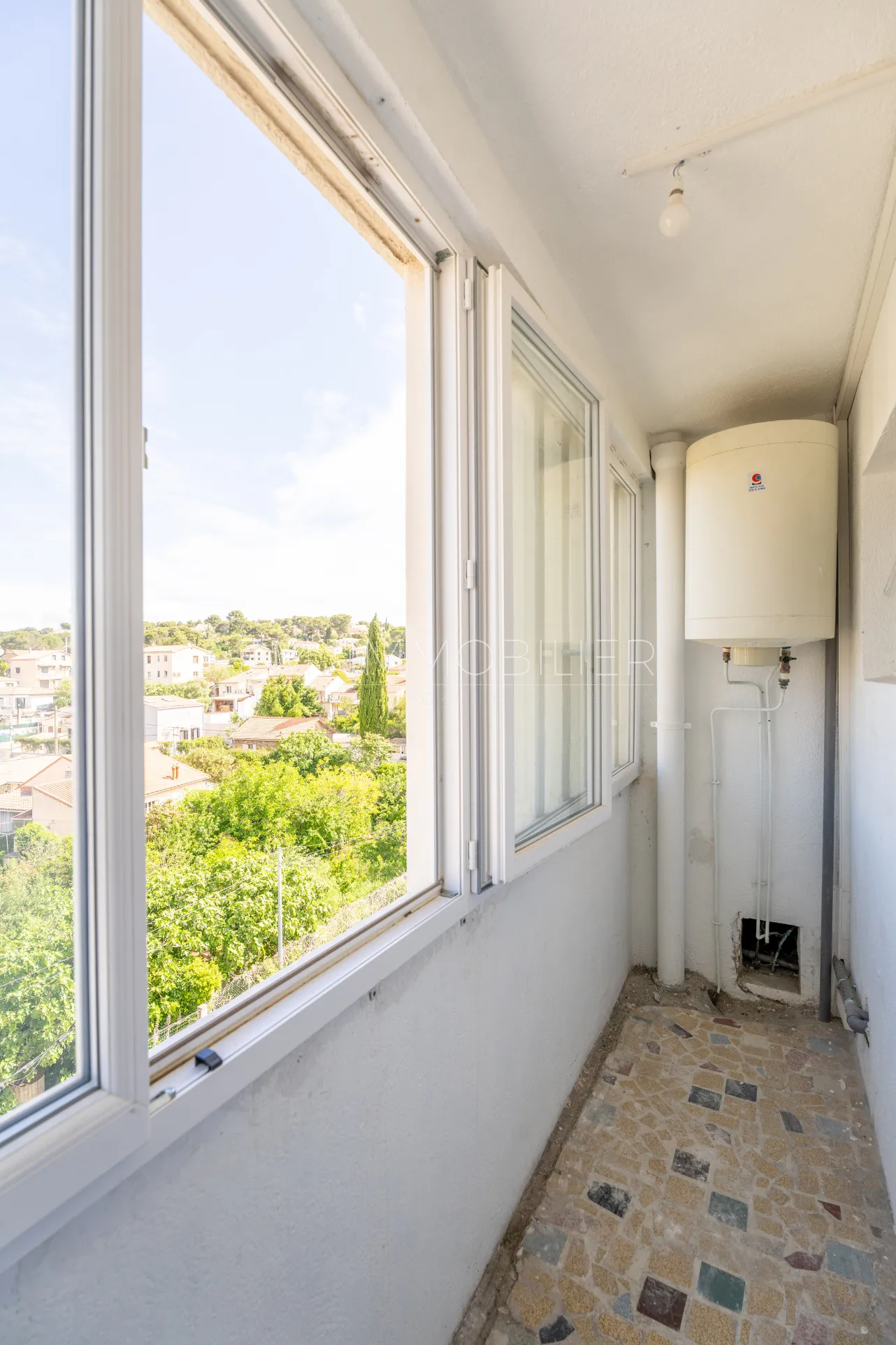 Appartement de type 3 avec vue dégagée et rénové 