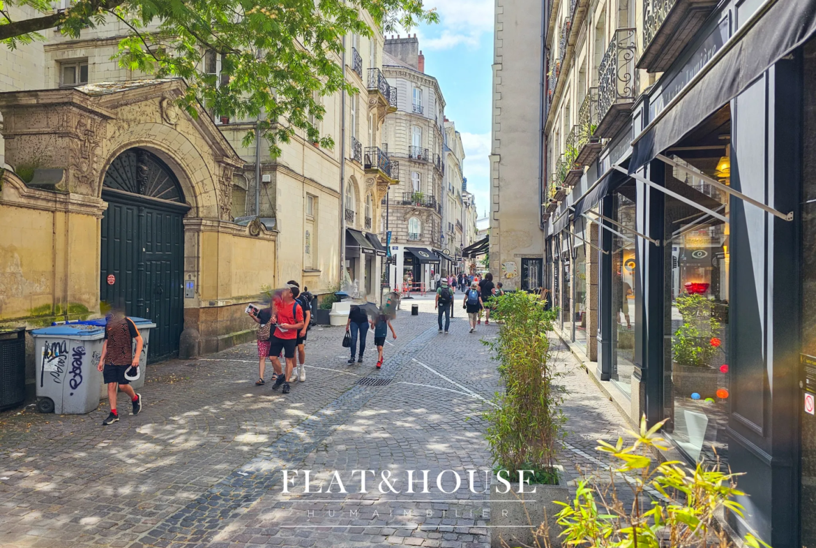 Appartement T2 de 42m2 à Nantes Centre-ville 