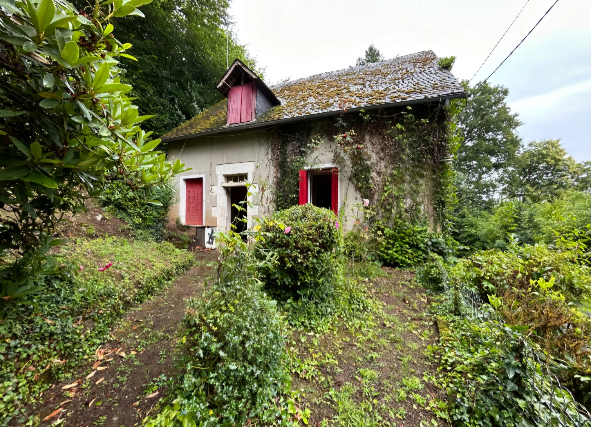 Maison en pierres à rénover à Saint Salvadour en Corrèze 