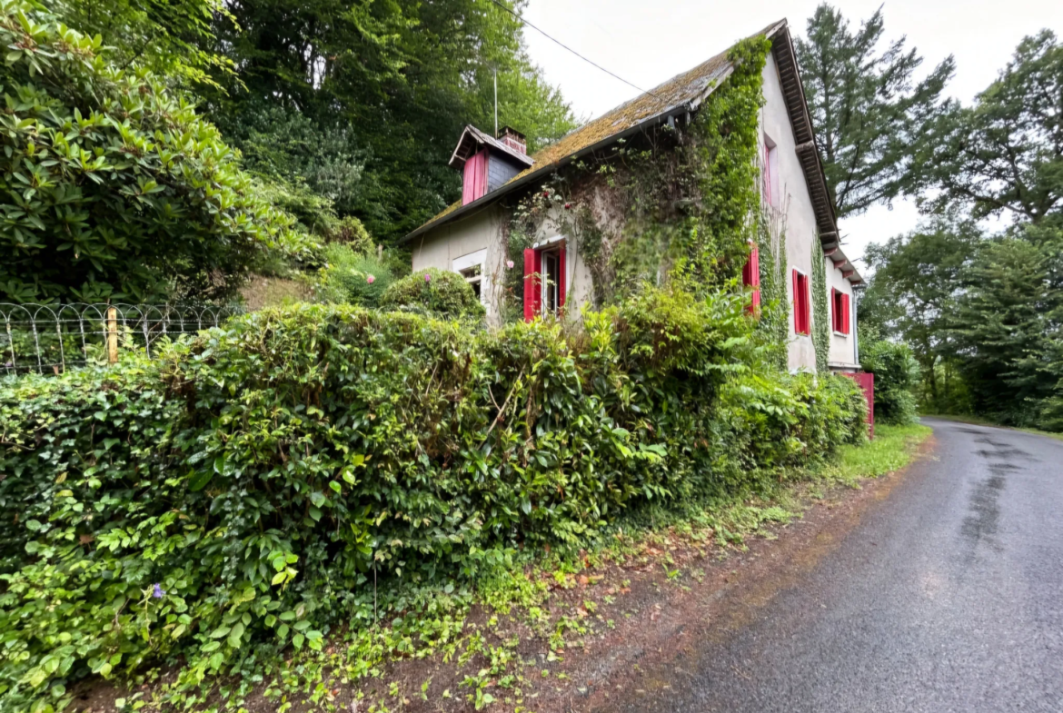 Maison en pierres à rénover à Saint Salvadour en Corrèze 