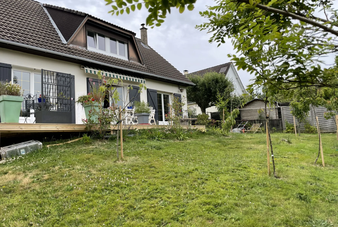 Maison indépendante à Fecamp avec 125 m2 et jardin 