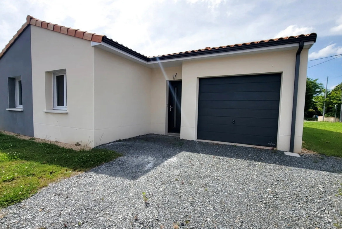 Pavillon Neuf à Vezins - Plain-pied, 2 Chambres 