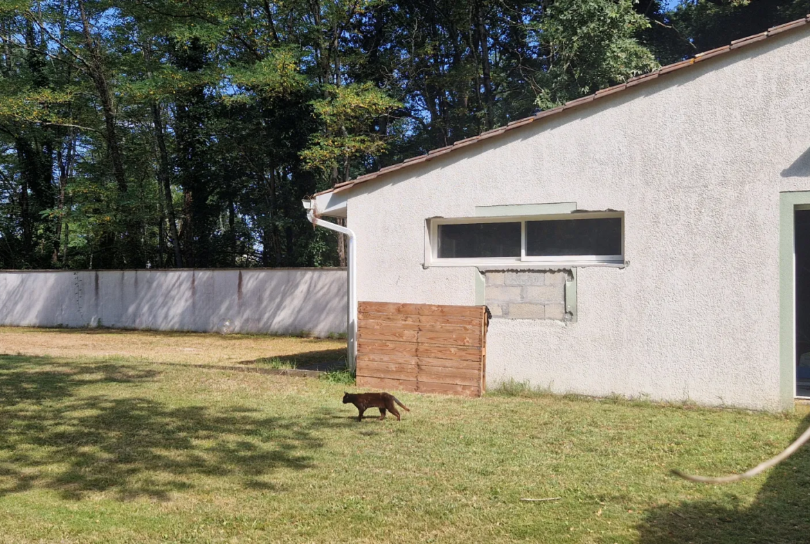 Ancien garage à aménager en habitation à terminer - Soussans 