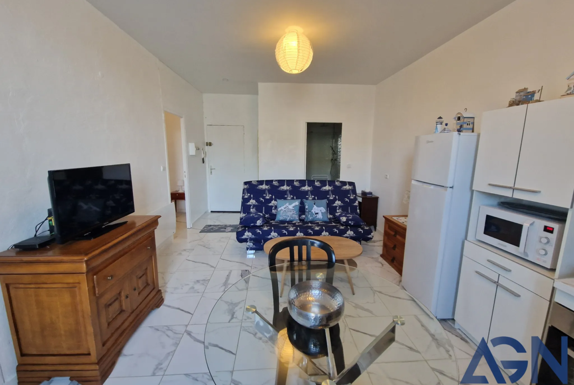 Appartement 3 pièces lumineux à Agde avec vue sur l'Hérault 