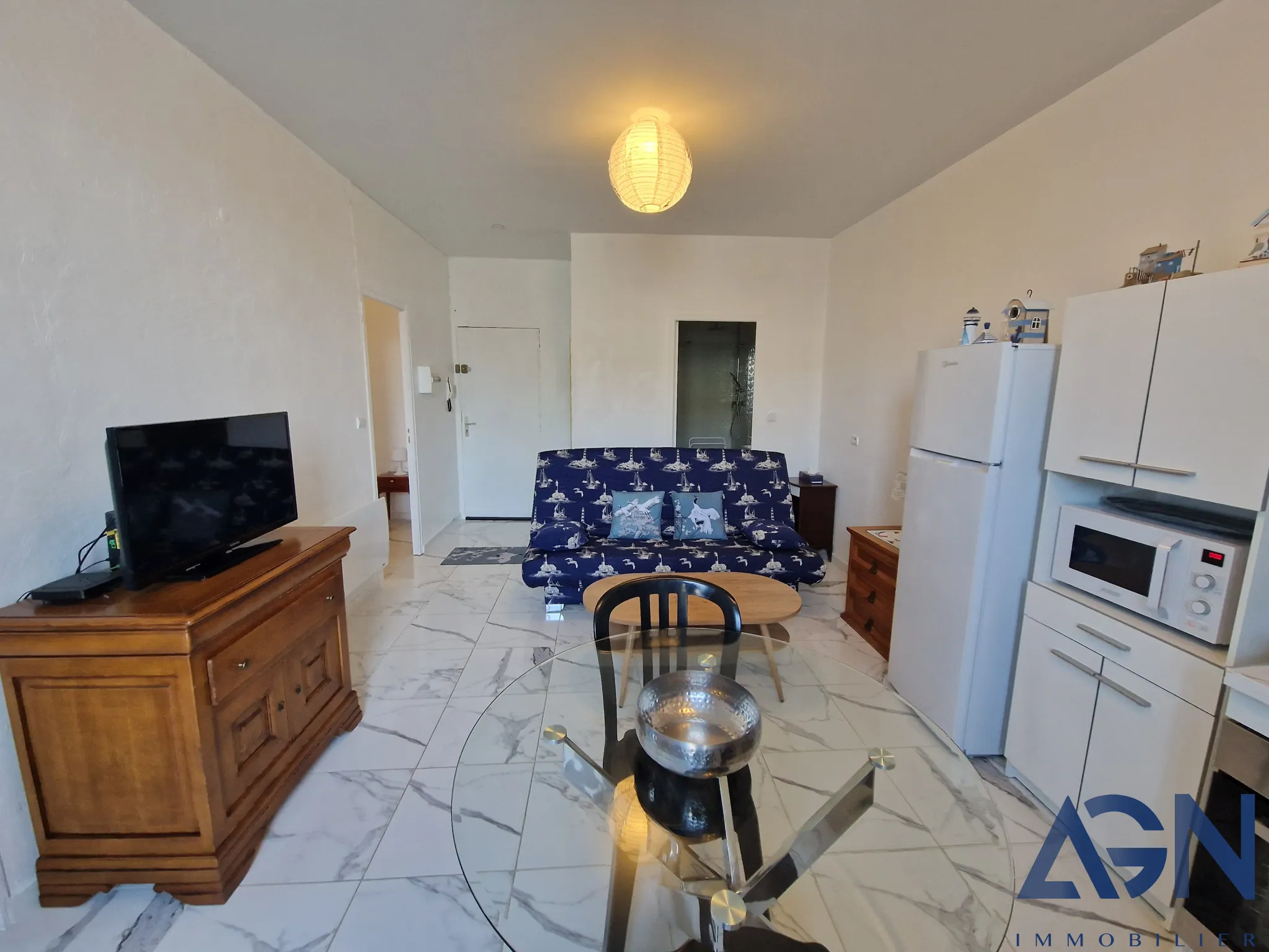 Appartement 3 pièces lumineux à Agde avec vue sur l'Hérault 