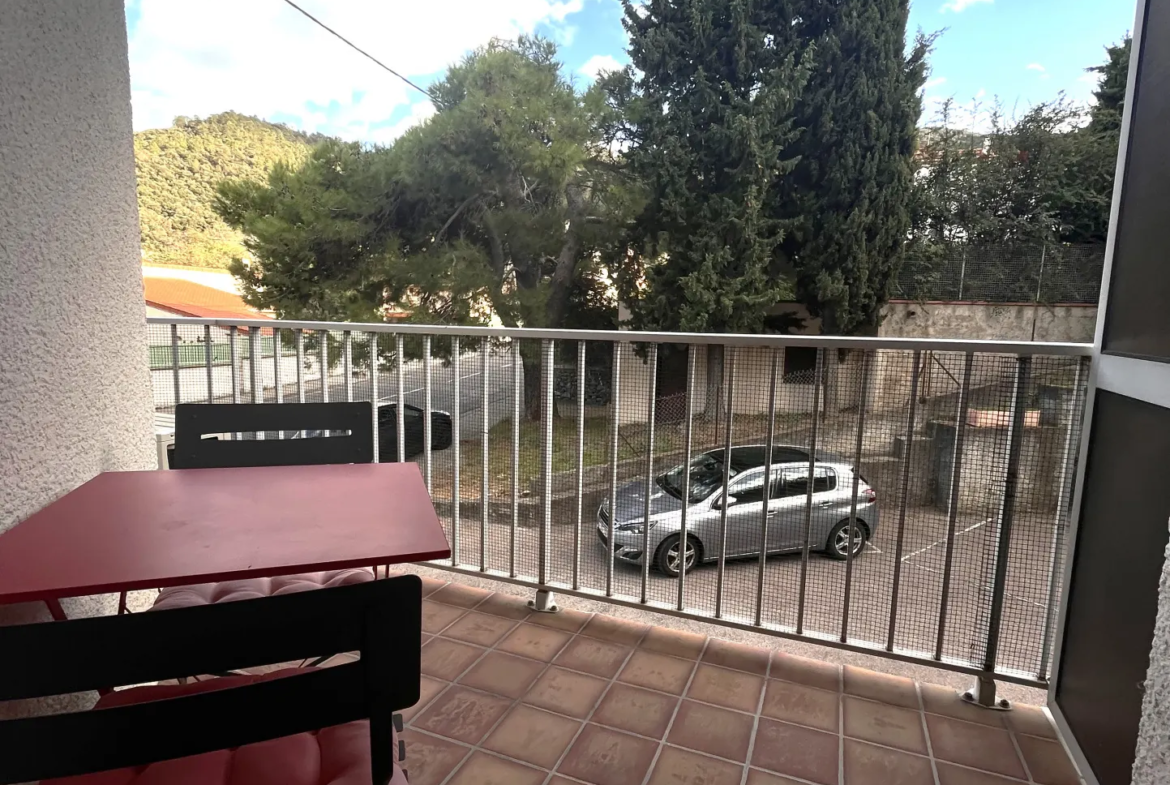 Studio à Amélie-les-Bains avec Terrasse et Parking 