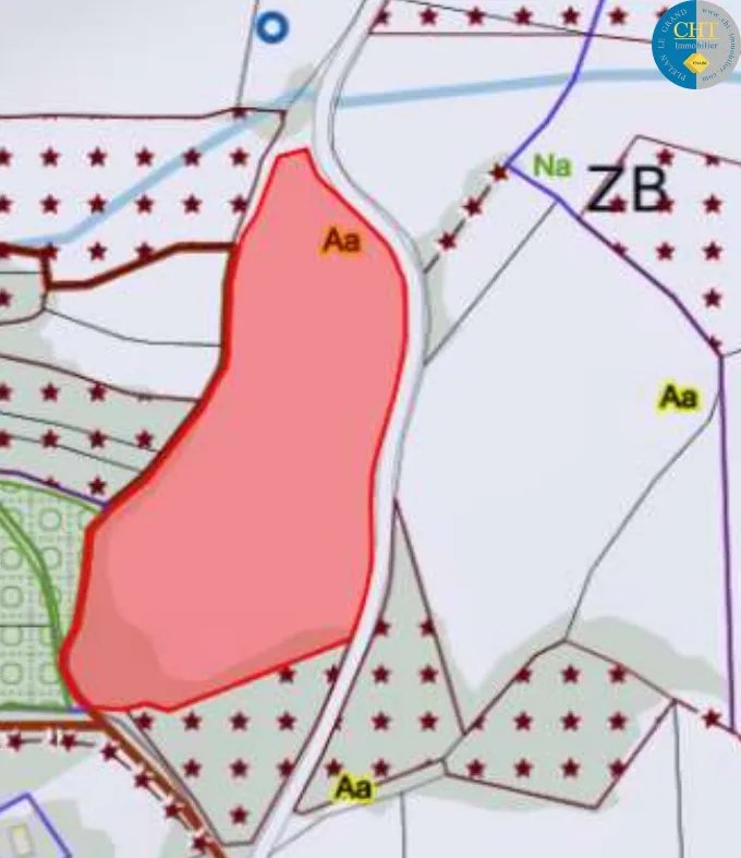 Terrain en zone agricole à Beignon 