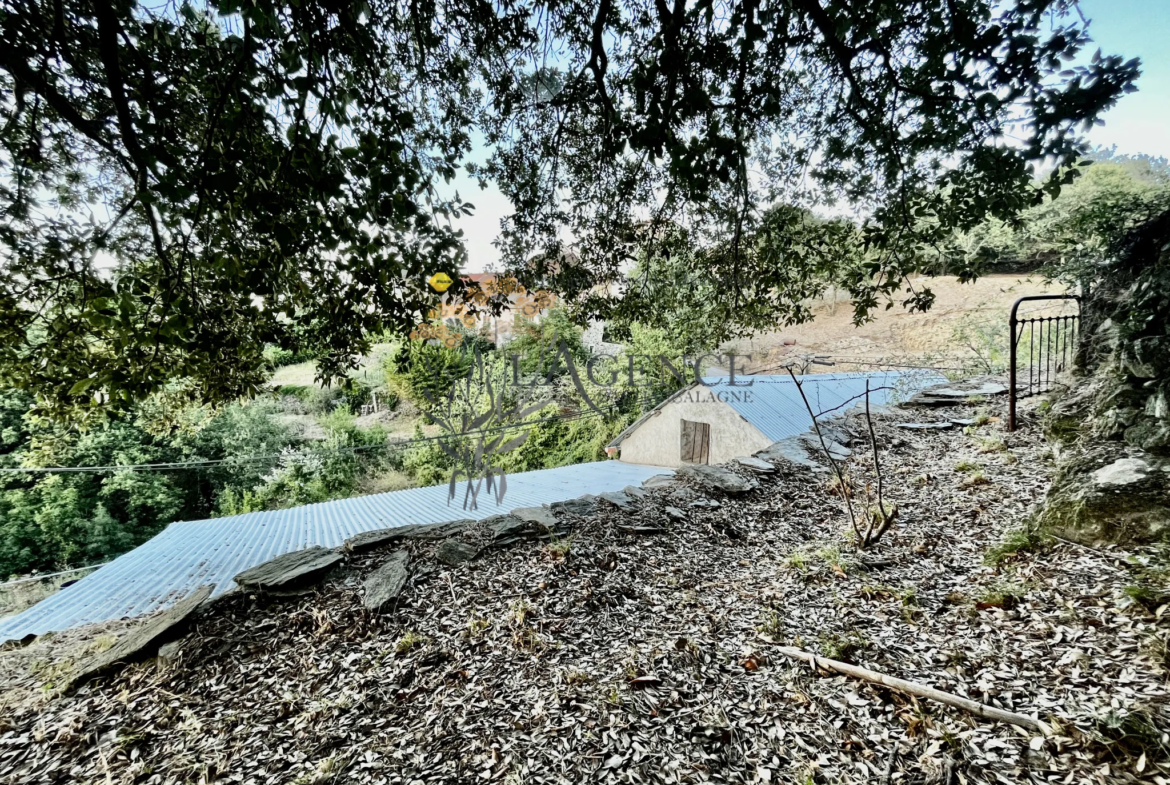 Ancienne grange avec vue mer et montagne à Vallecalle 