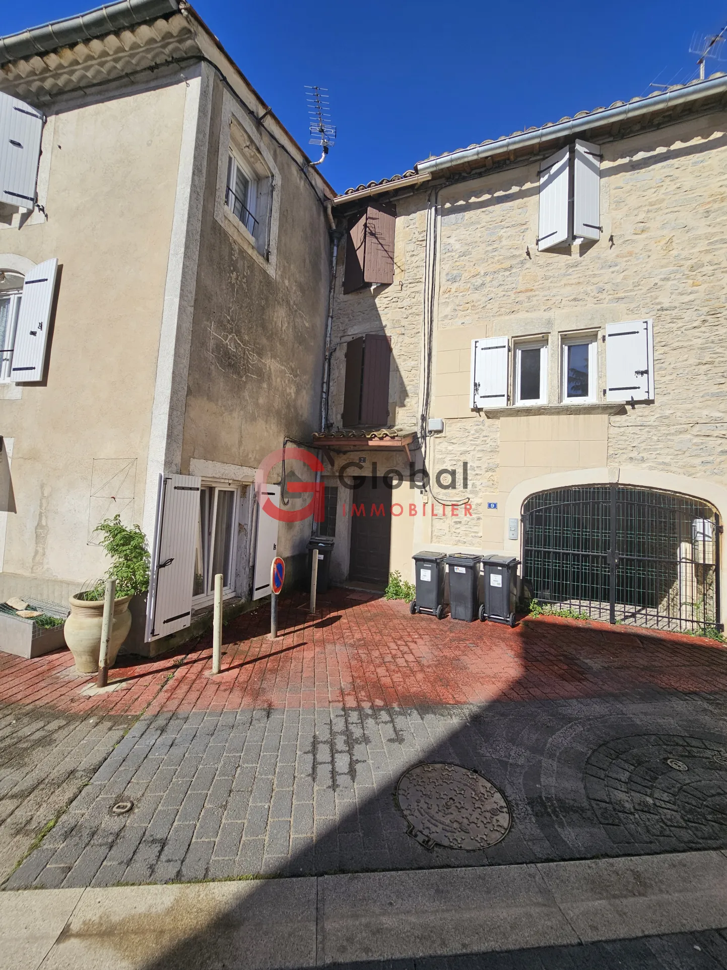 Maison de Village Louée à Marguerittes 