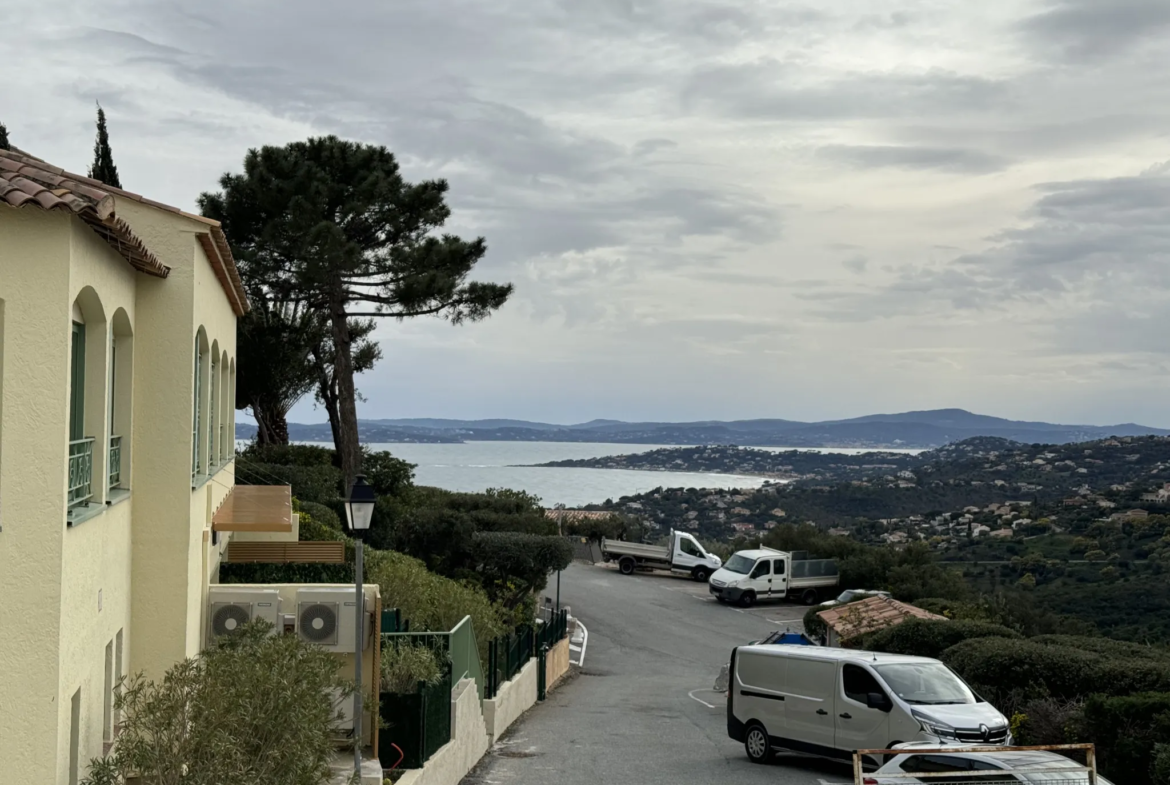 Studio Résidence sécurisé avec vue mer Les Issambres 