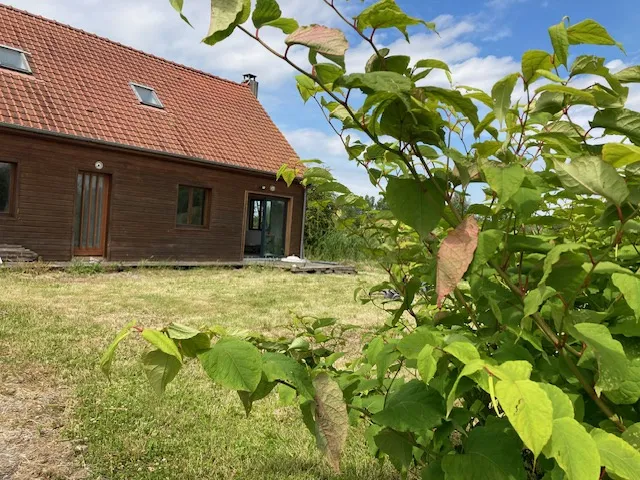 Maison en bois avec quatre chambres à Cayeux sur mer 