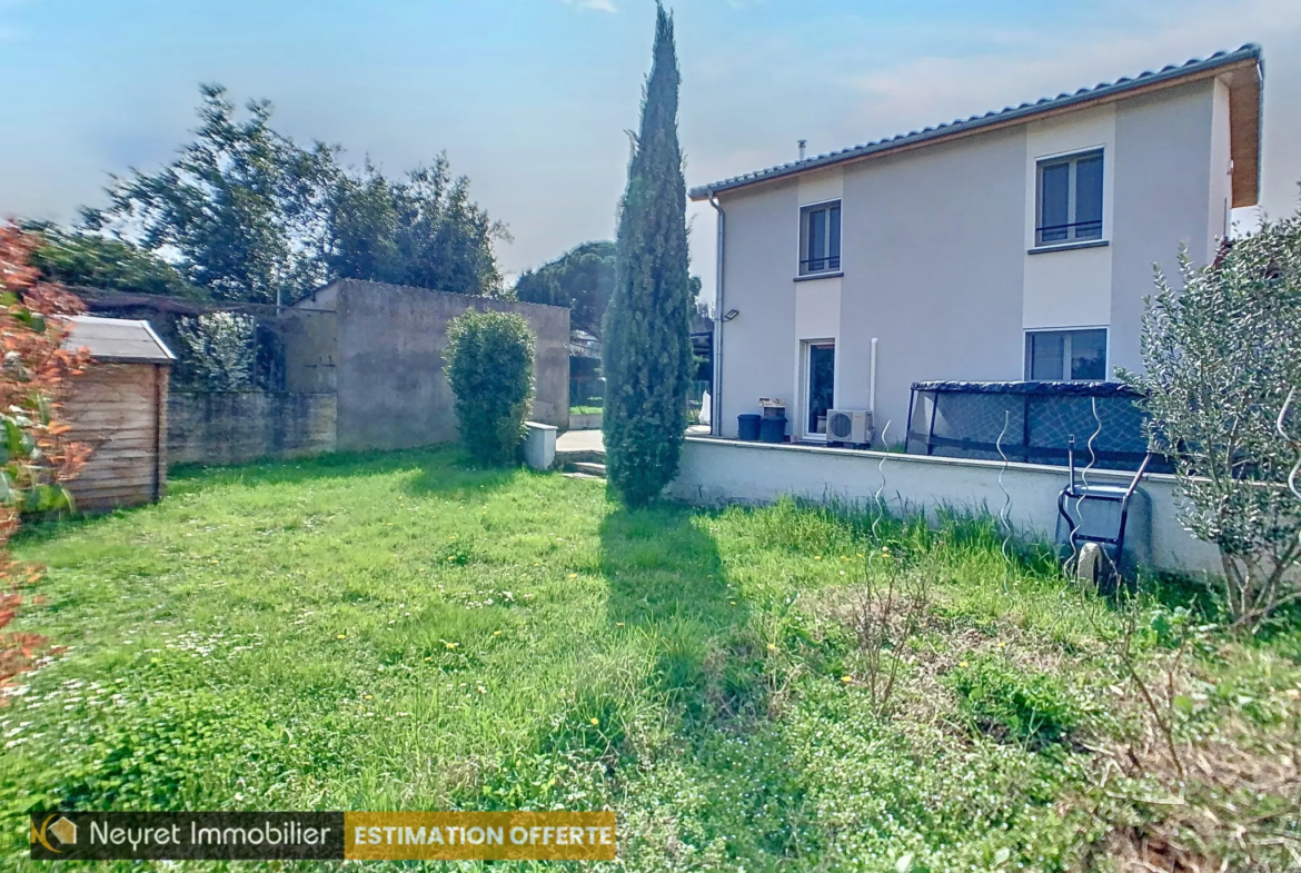 Maison individuelle récente 105m2 avec 3 chambres + bureau à Givors 