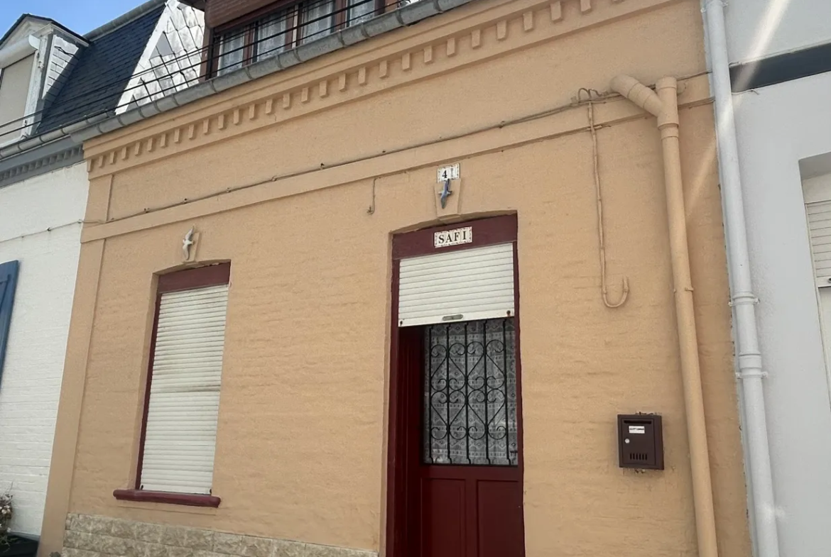 Maison de pêcheur en centre-ville de Cayeux-sur-Mer 