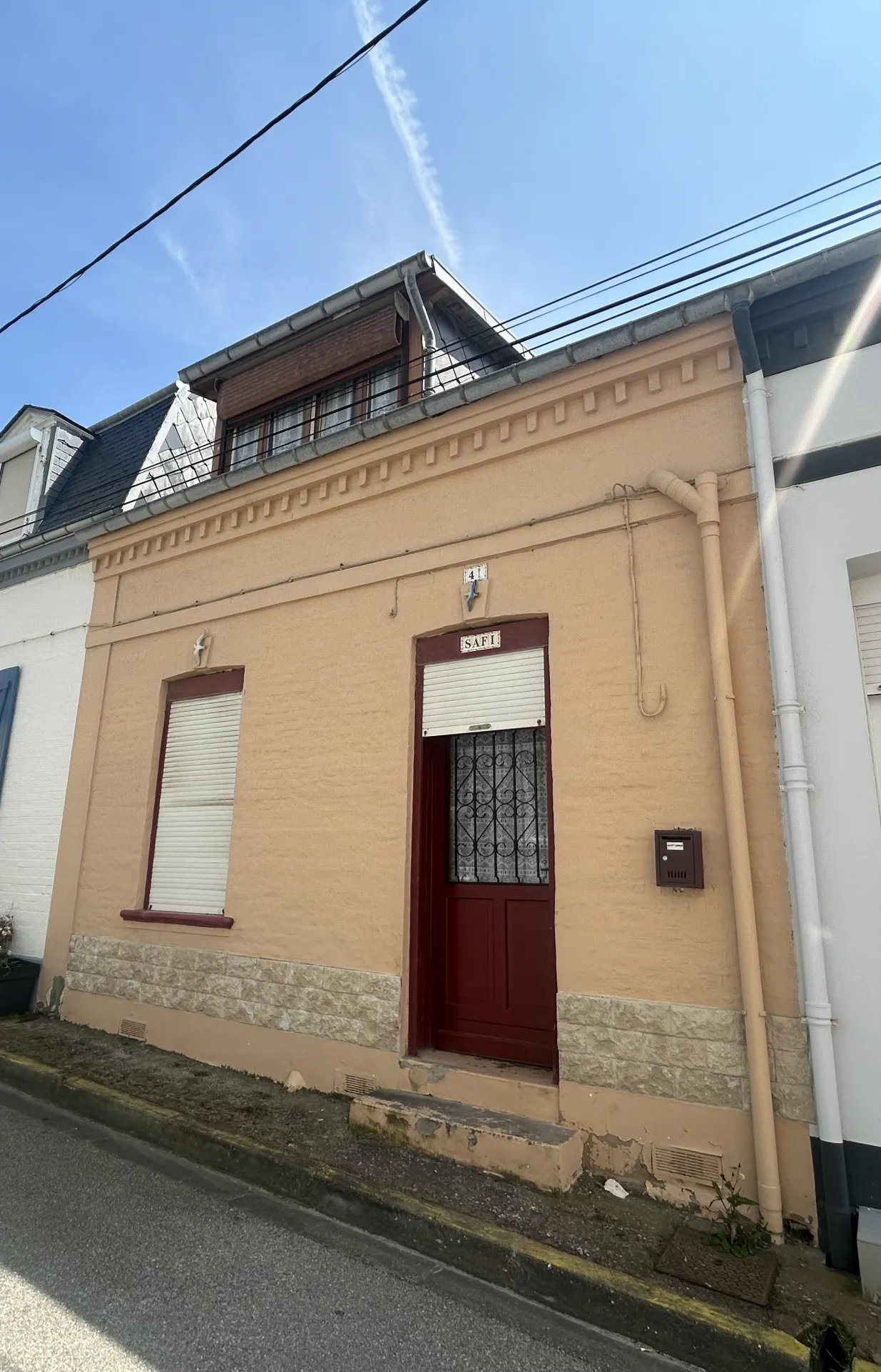 Maison de pêcheur en centre-ville de Cayeux-sur-Mer 