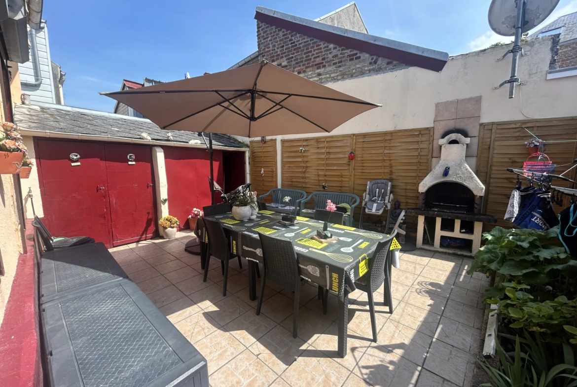 Maison de pêcheur en centre-ville de Cayeux-sur-Mer 