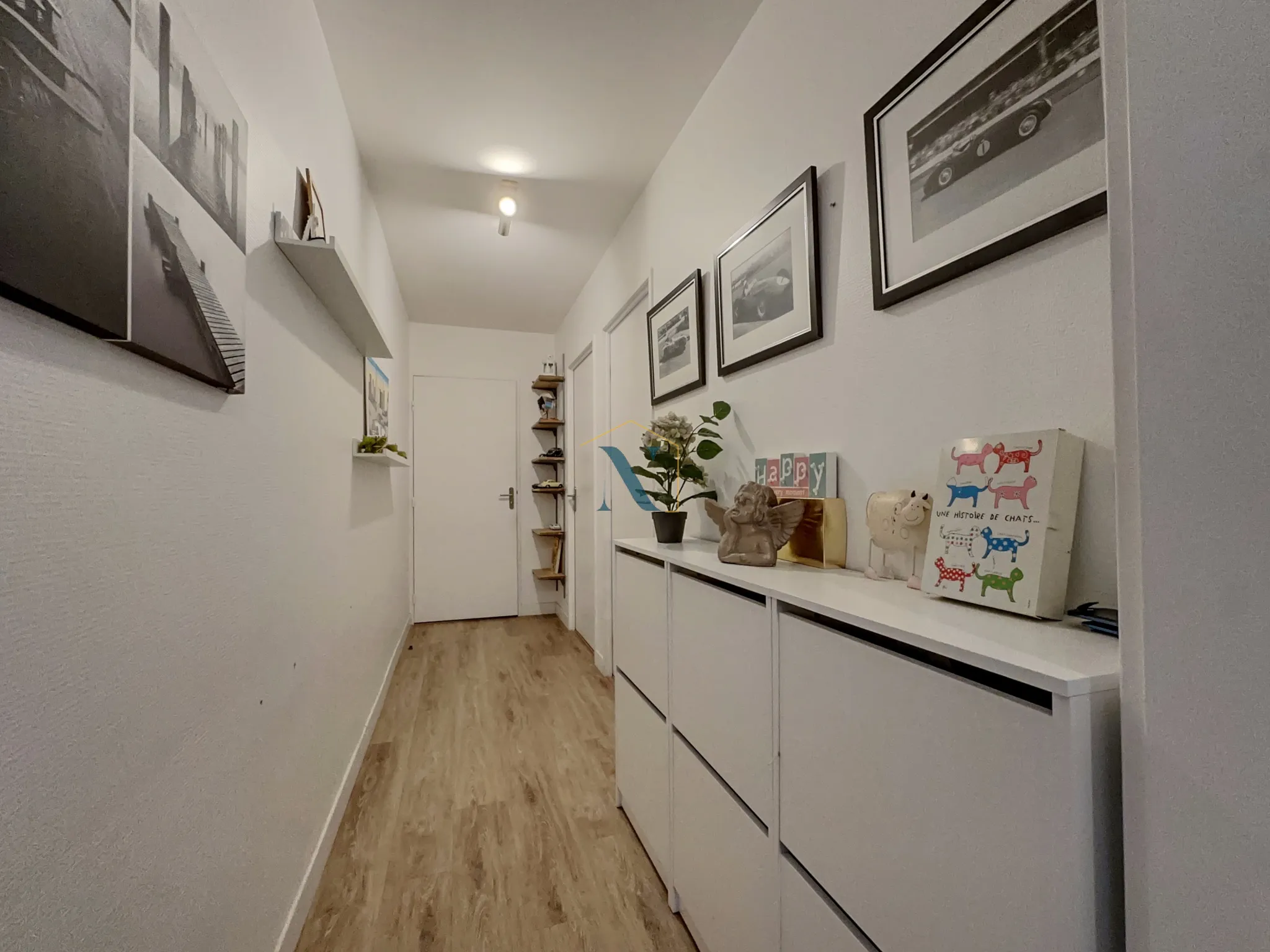 Appartement T3 d'exception avec balcon et garage à Lille / Saint-Maurice 