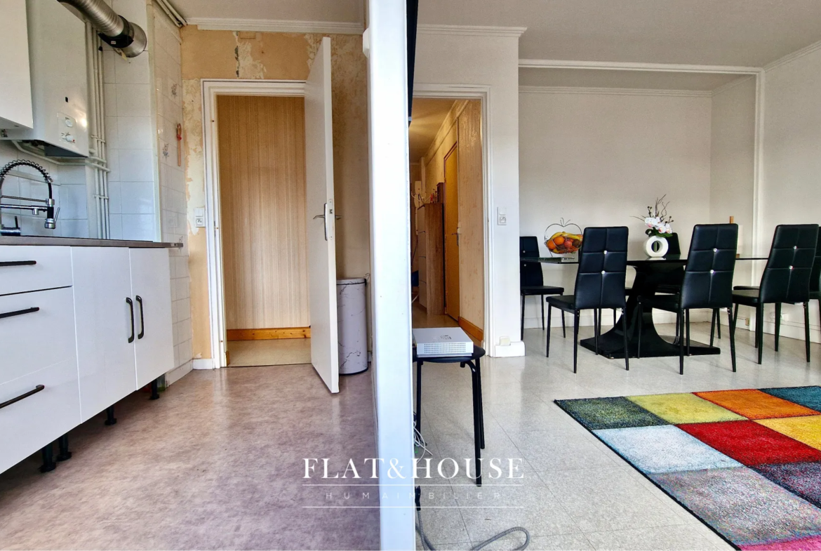 Appartement T3 avec Deux Chambres à Nantes 