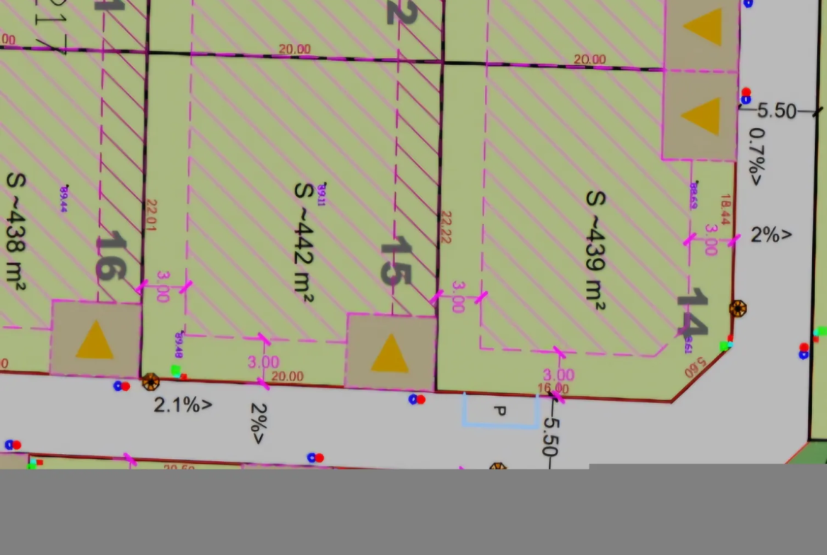 Terrain à La Bouillie de 442m2 en vente 