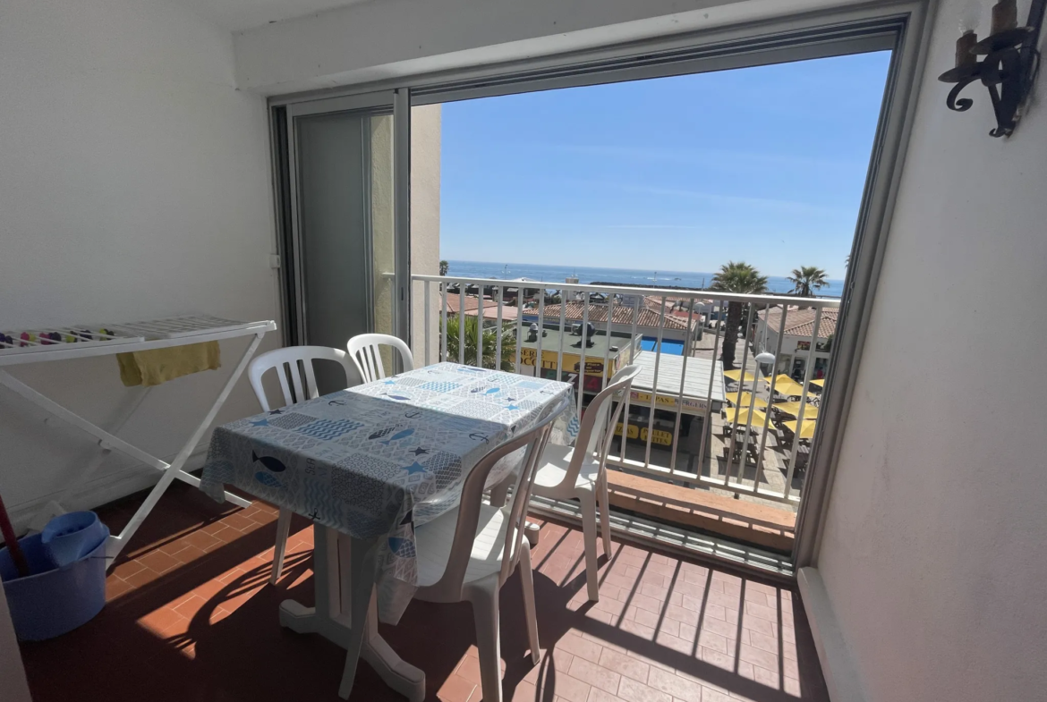 Appartement 2 Pièces avec Vue Mer à Le Cap d'Agde 