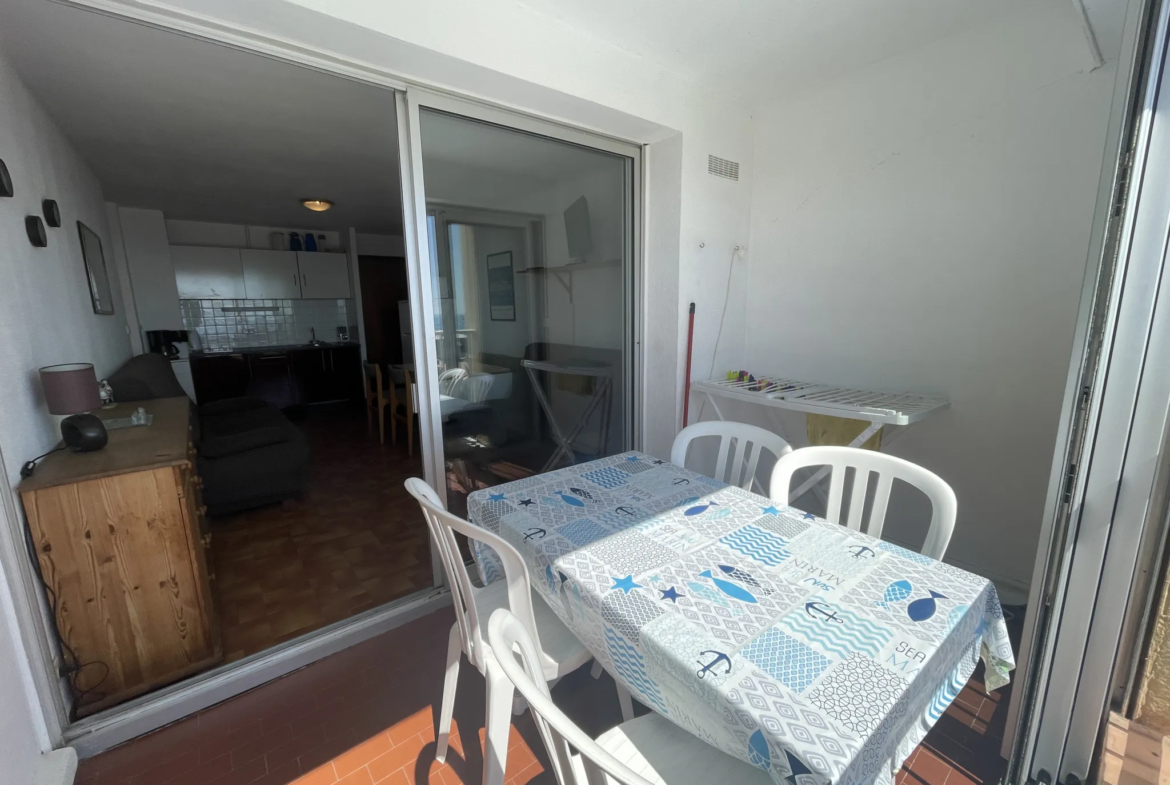 Appartement 2 Pièces avec Vue Mer à Le Cap d'Agde 