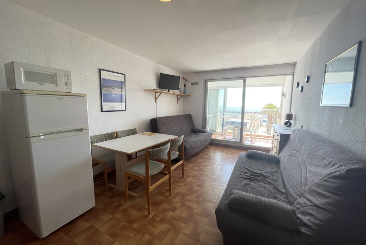 Appartement 2 Pièces avec Vue Mer à Le Cap d'Agde 