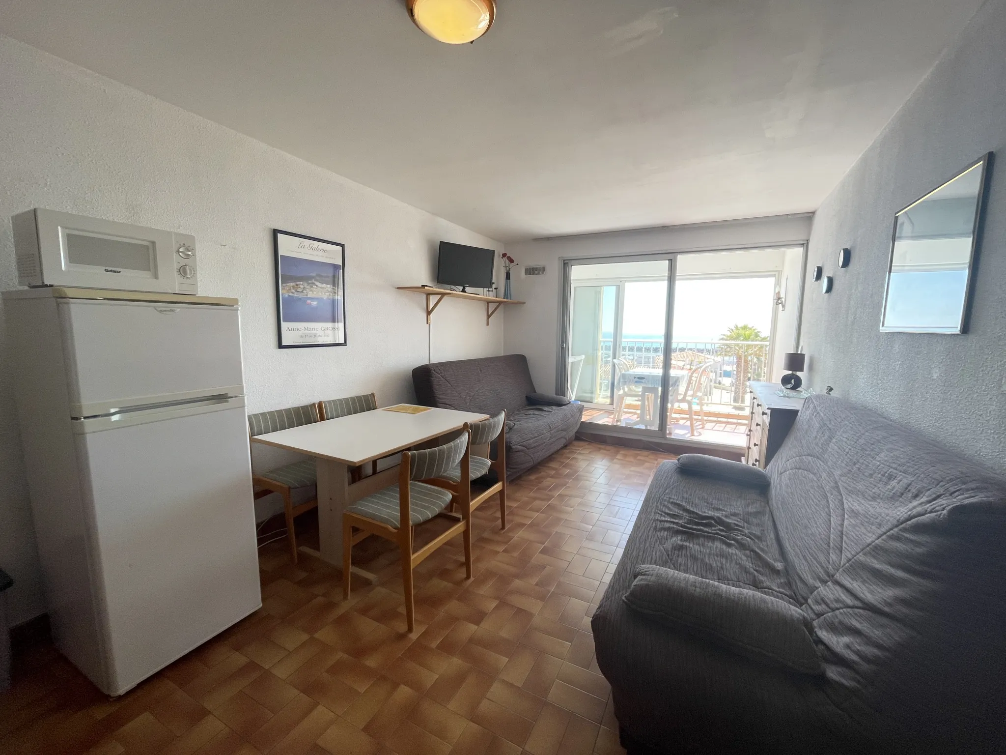 Appartement 2 Pièces avec Vue Mer à Le Cap d'Agde 