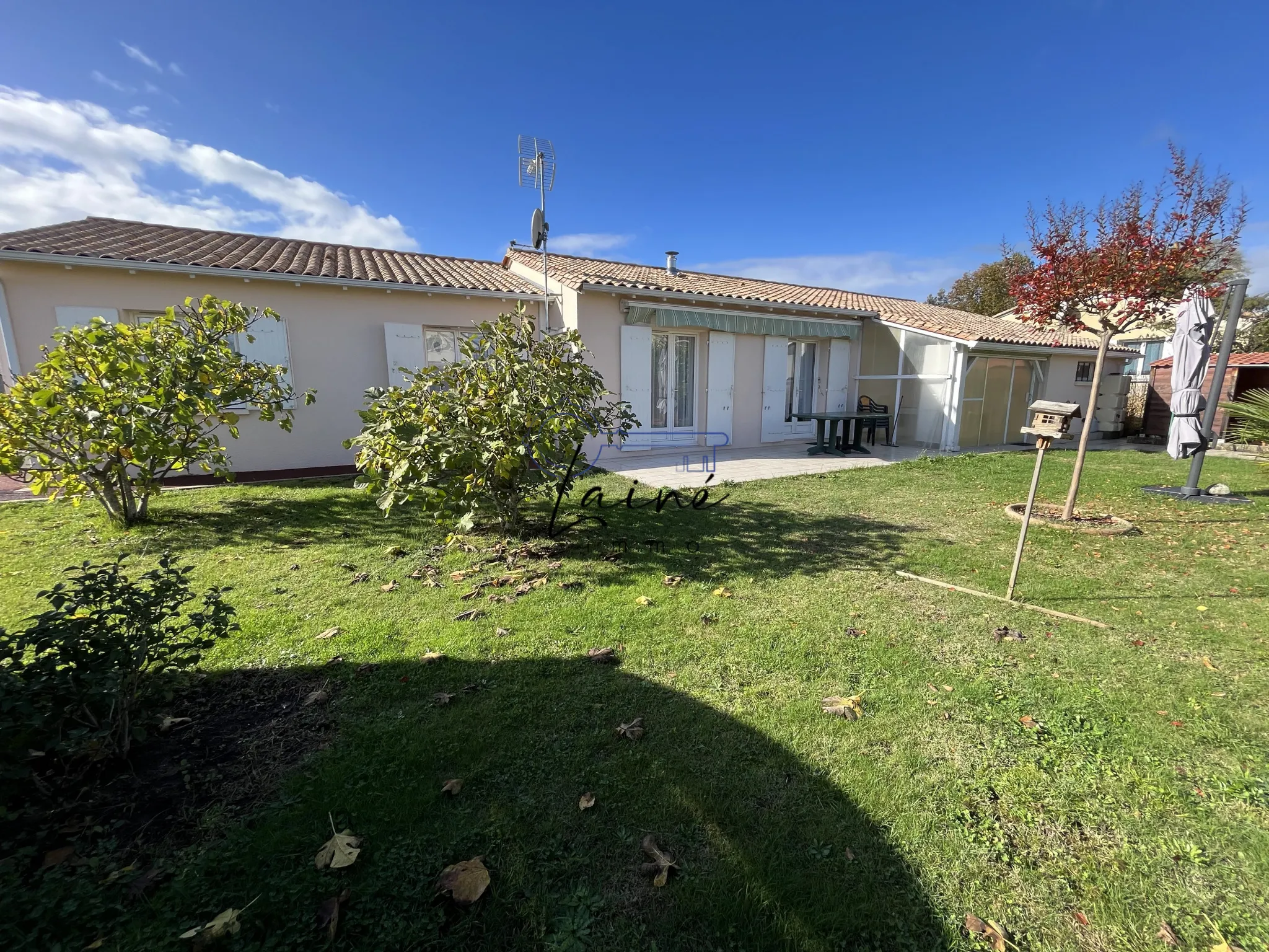 Maison de plain-pied avec jardin à Bergerac 